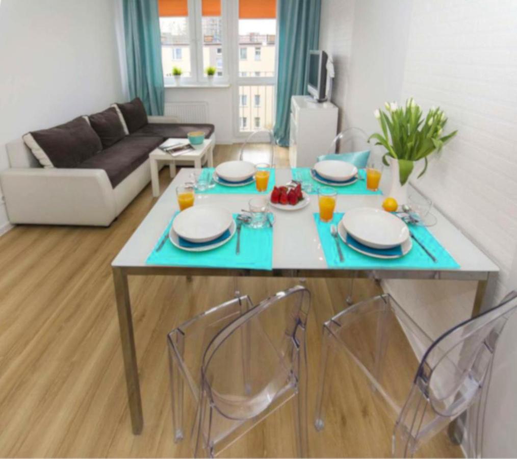Apartament Akwamaryna Lägenhet Gdańsk Exteriör bild